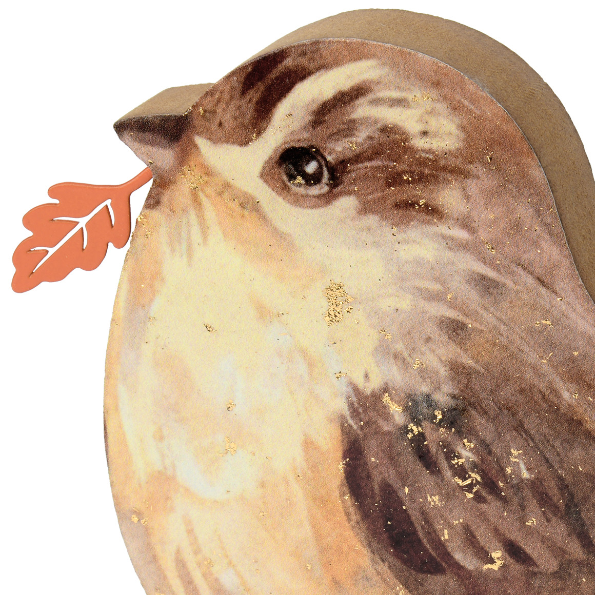 Deko-Vogel aus Holz
