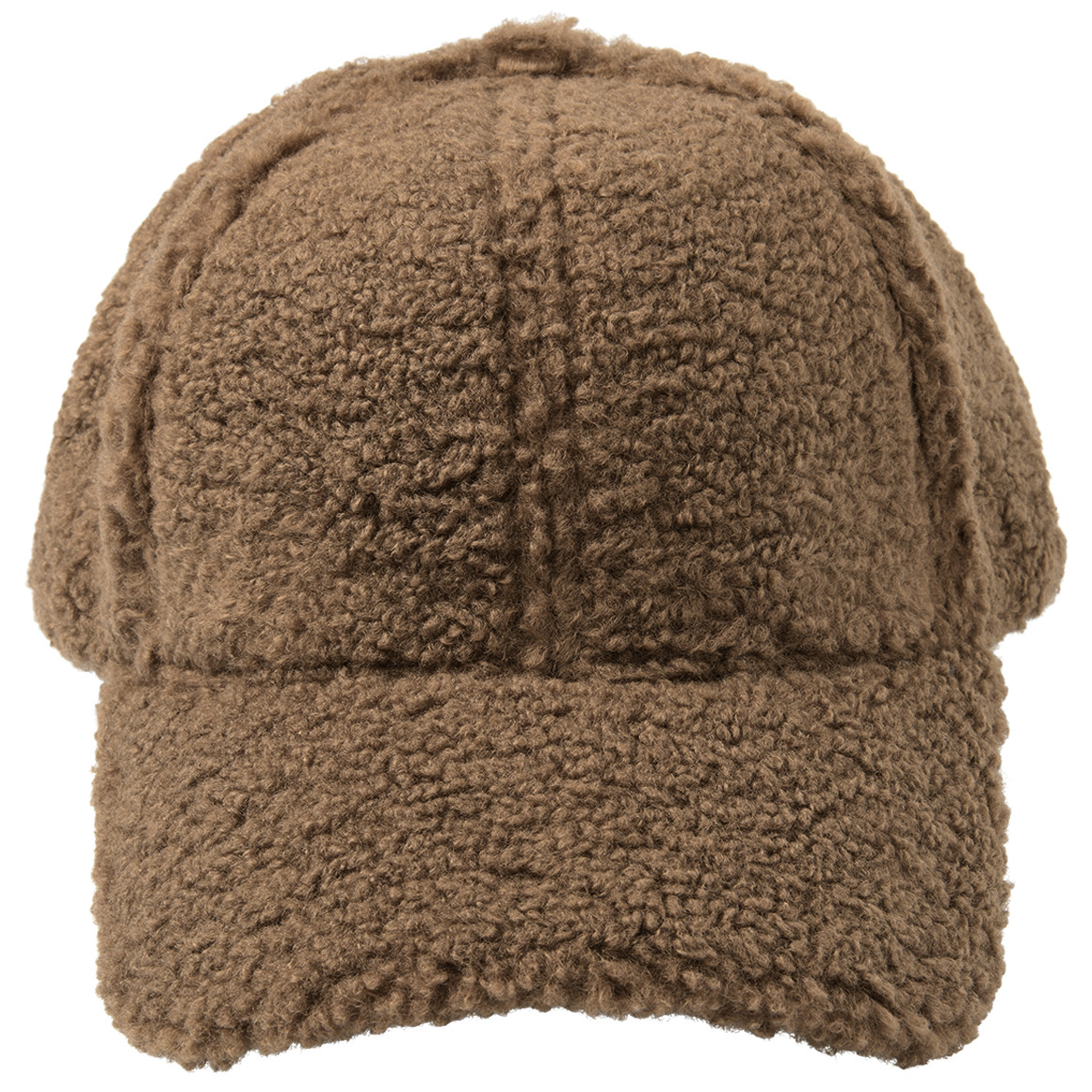 Damen Kappe mit Teddy-Struktur