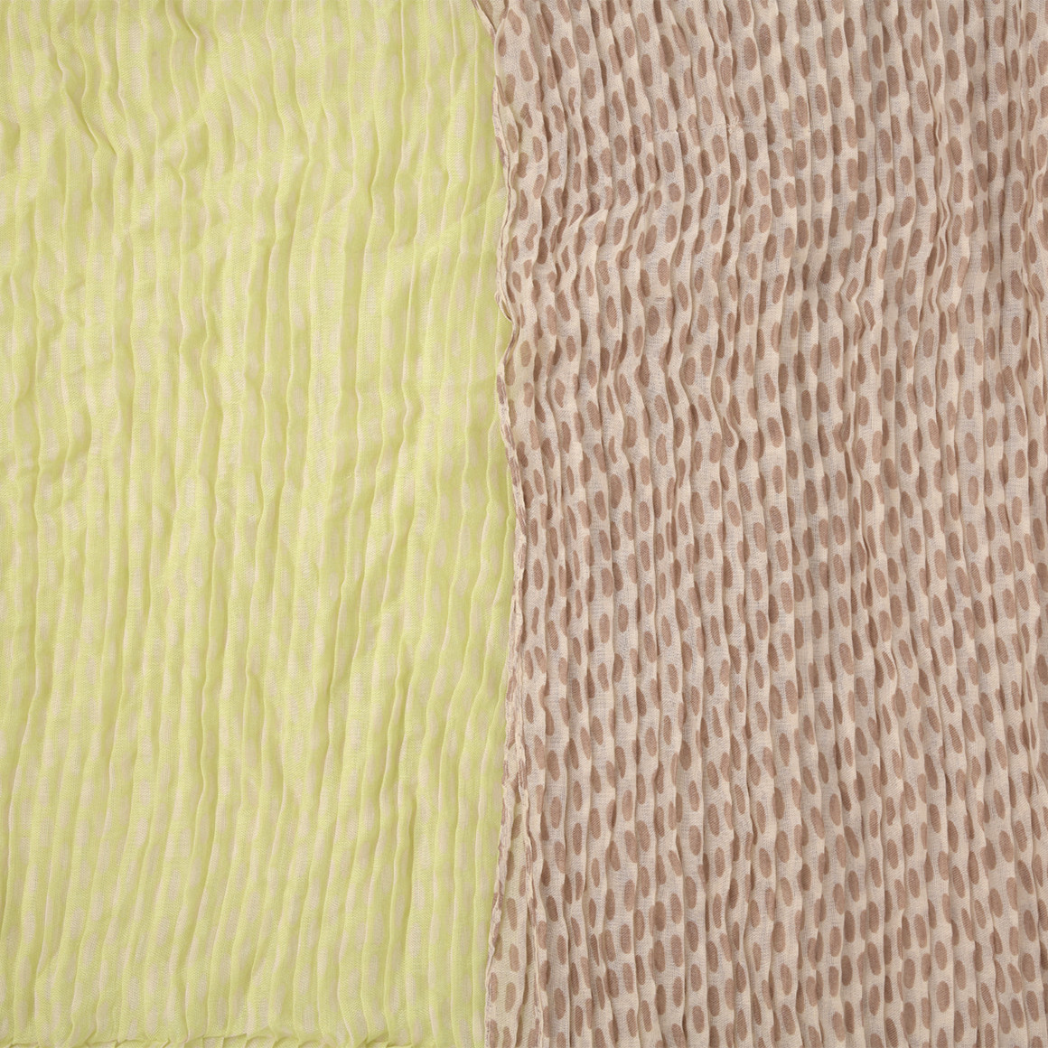2 Damen Rundschals mit Crinkle-Struktur