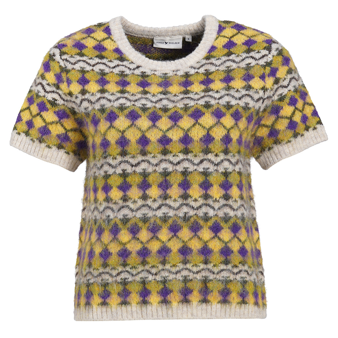 Damen Strickpullover kurzarm