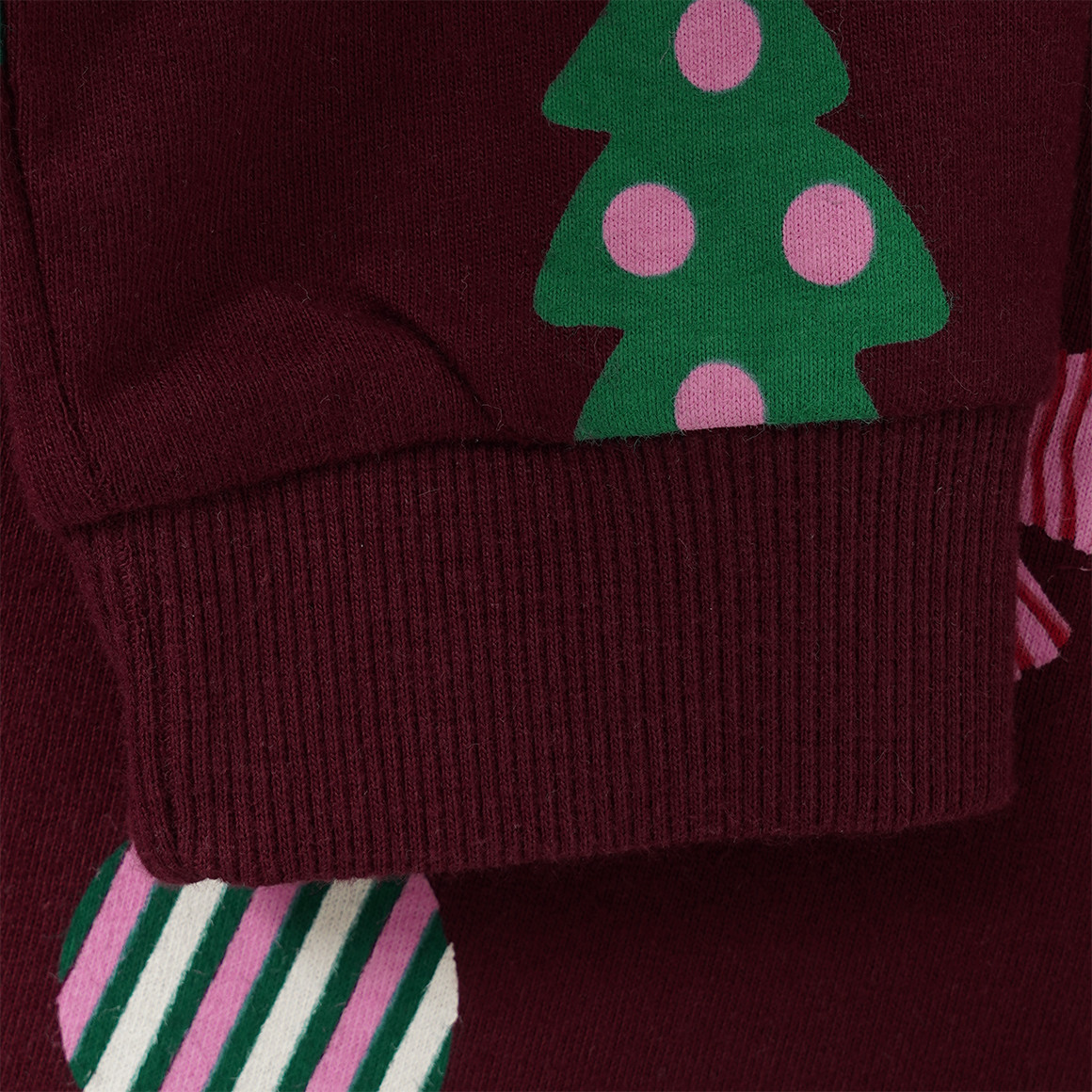 Mädchen Weihnachtsschlafanzug mit Prints