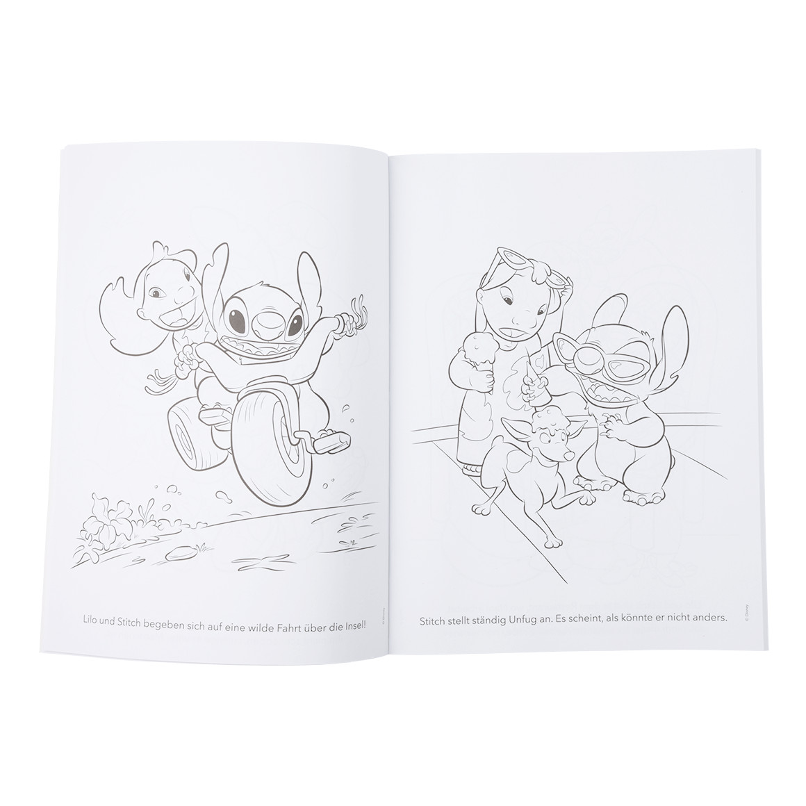 Disney Stitch Malbuch