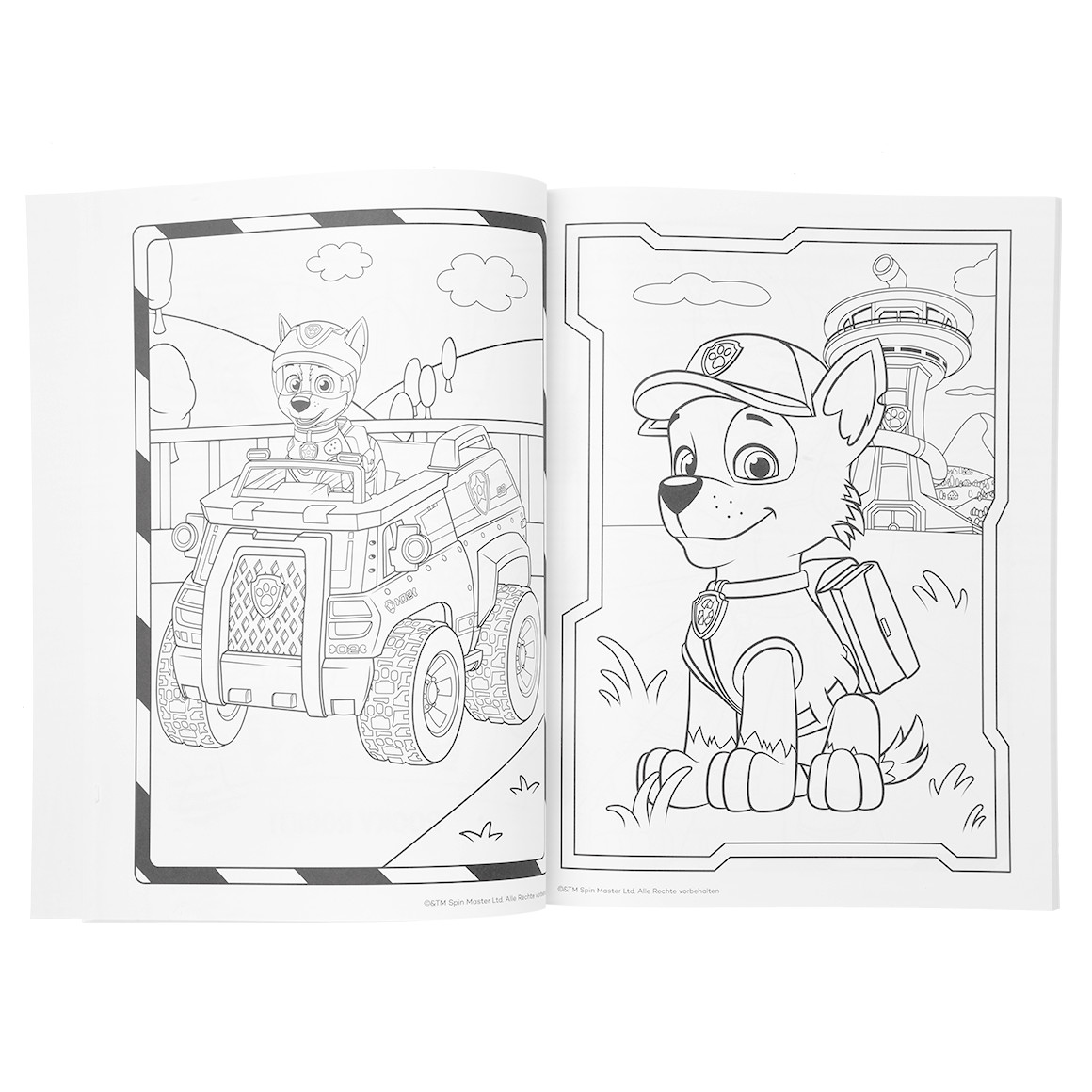 PAW Patrol Malbuch