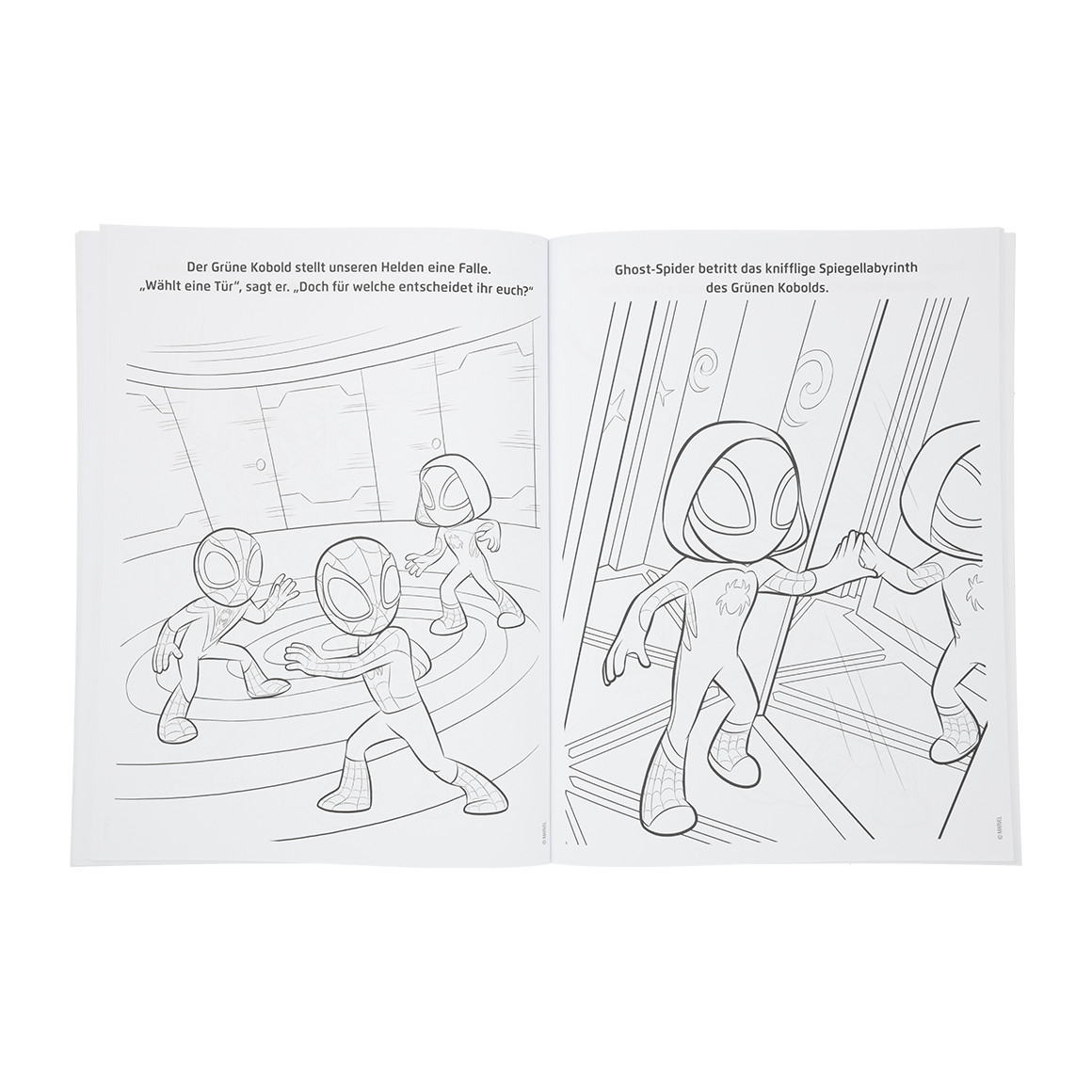MARVEL Spidey Malbuch