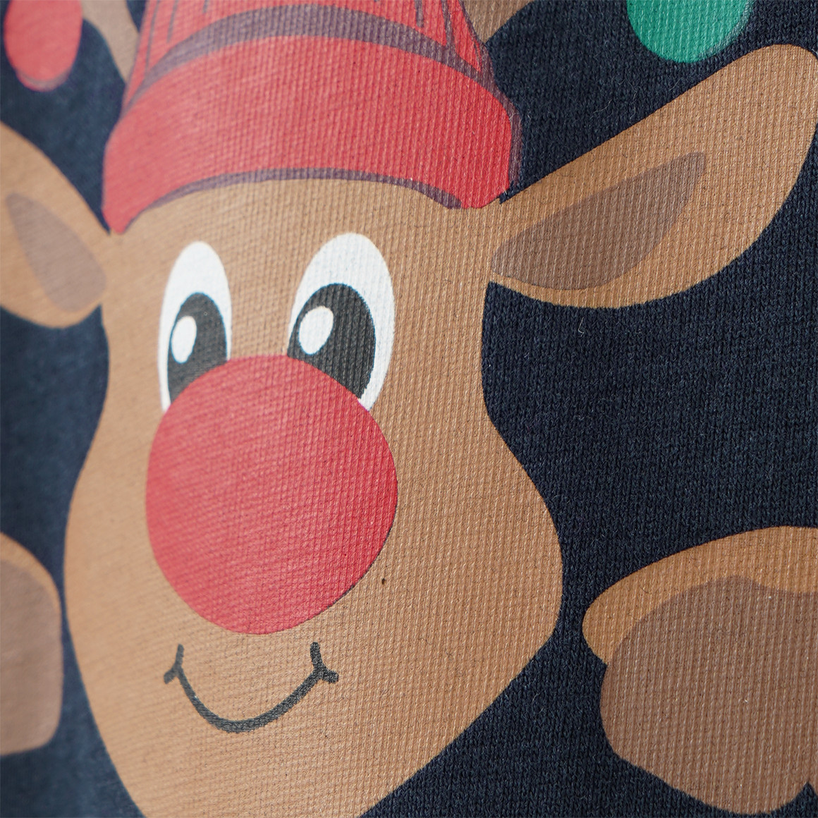 Baby Weihnachtsschlafanzug mit Print