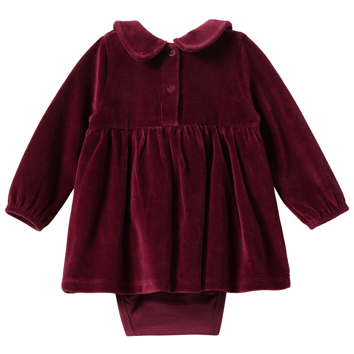 Baby Weihnachtsbody mit Stickerei