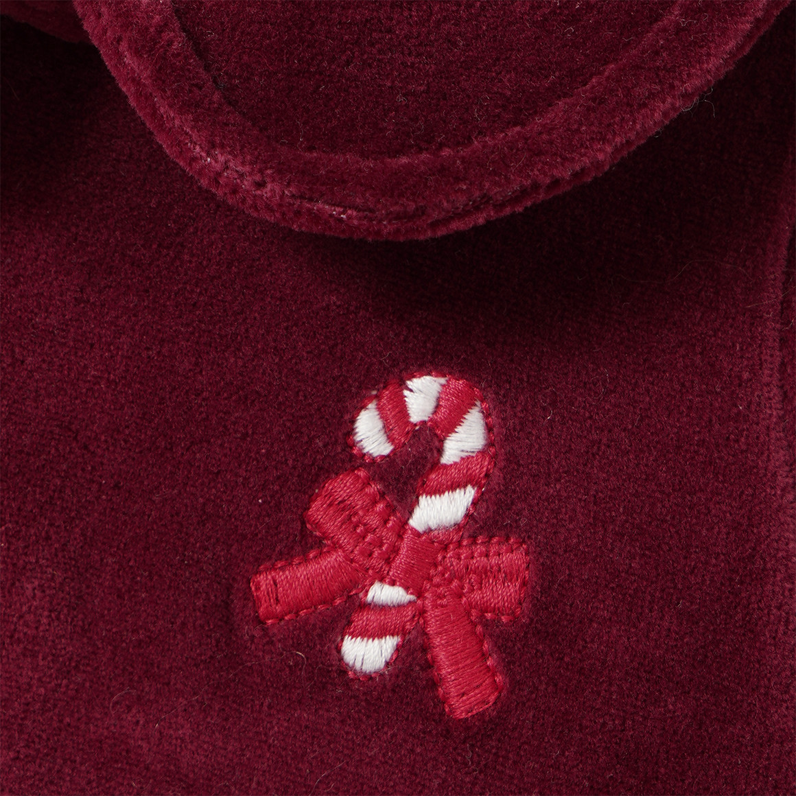 Baby Weihnachtsbody mit Stickerei
