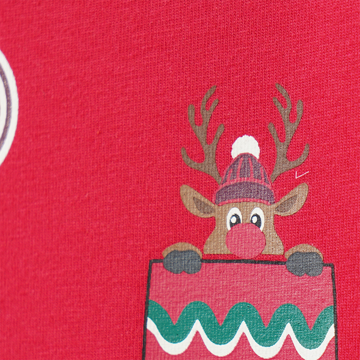 Baby Weihnachtsbody im Elf-Design