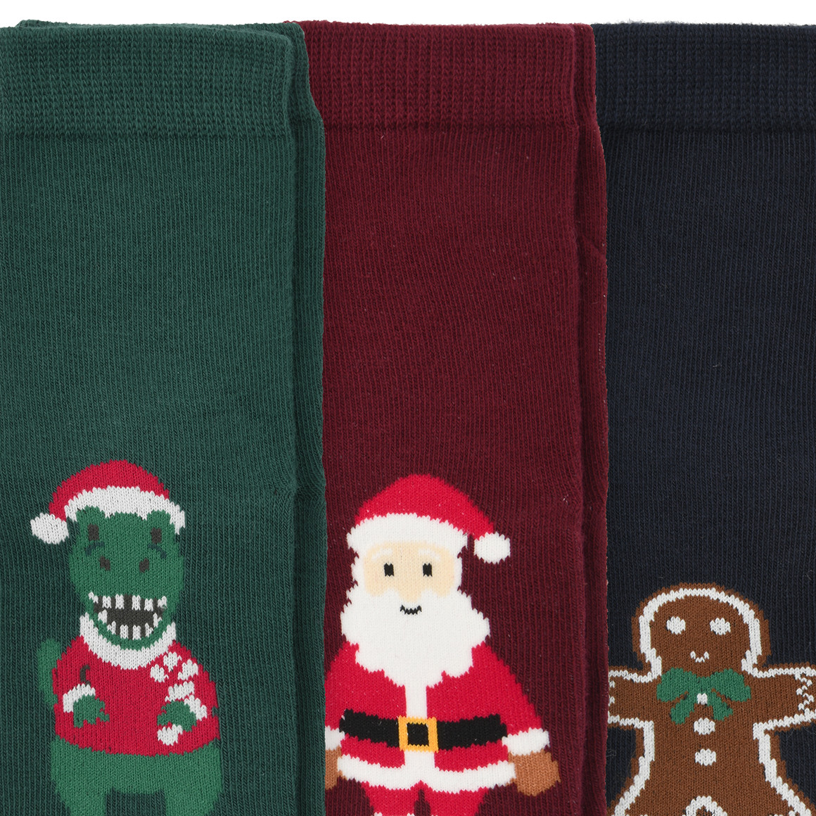 3 Paar Jungen Weihnachtssocken im Set