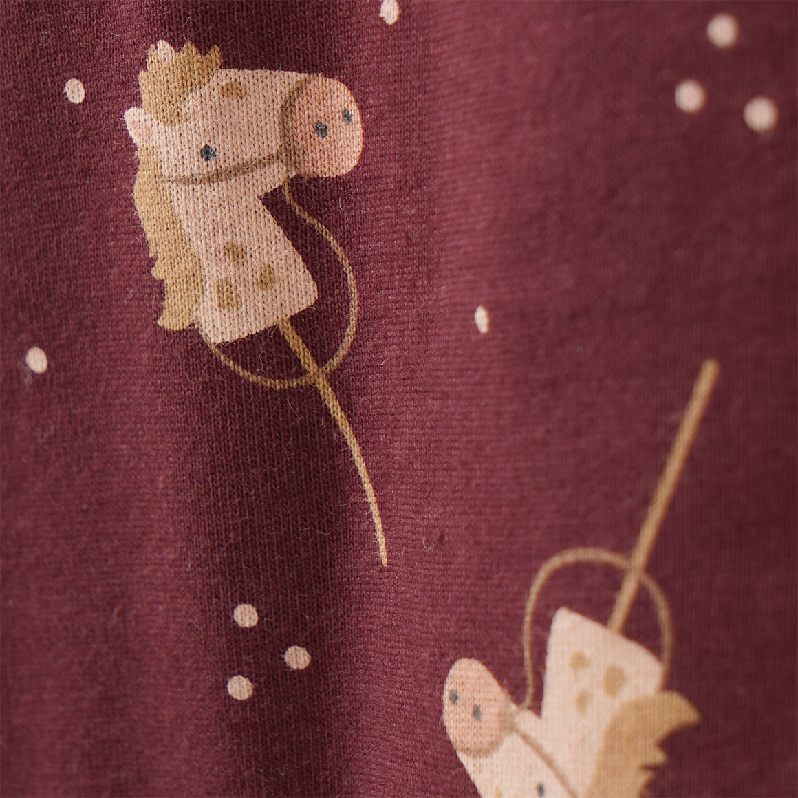 Baby Schlafoverall mit Bein und Allover-Print