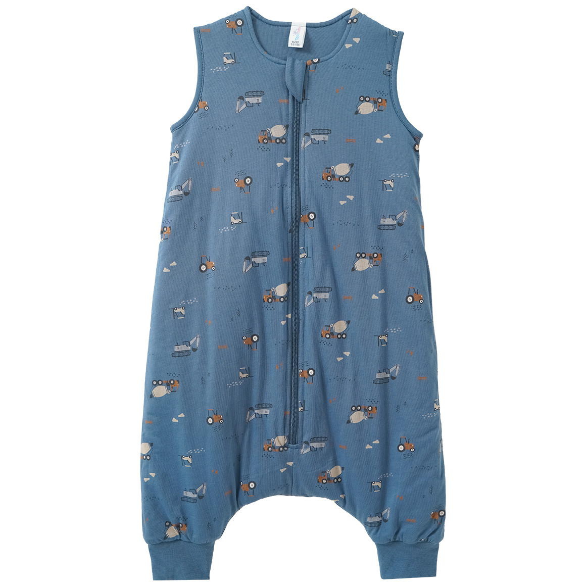 Baby Schlafoverall mit Bein und Allover-Print