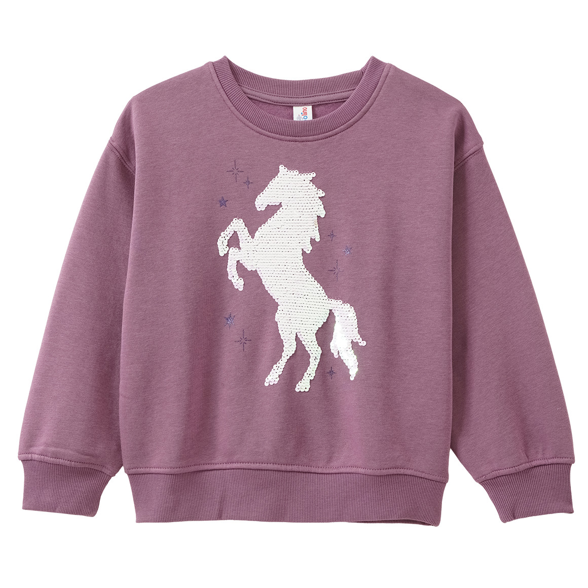 Mädchen Sweatshirt mit Wendepailletten
