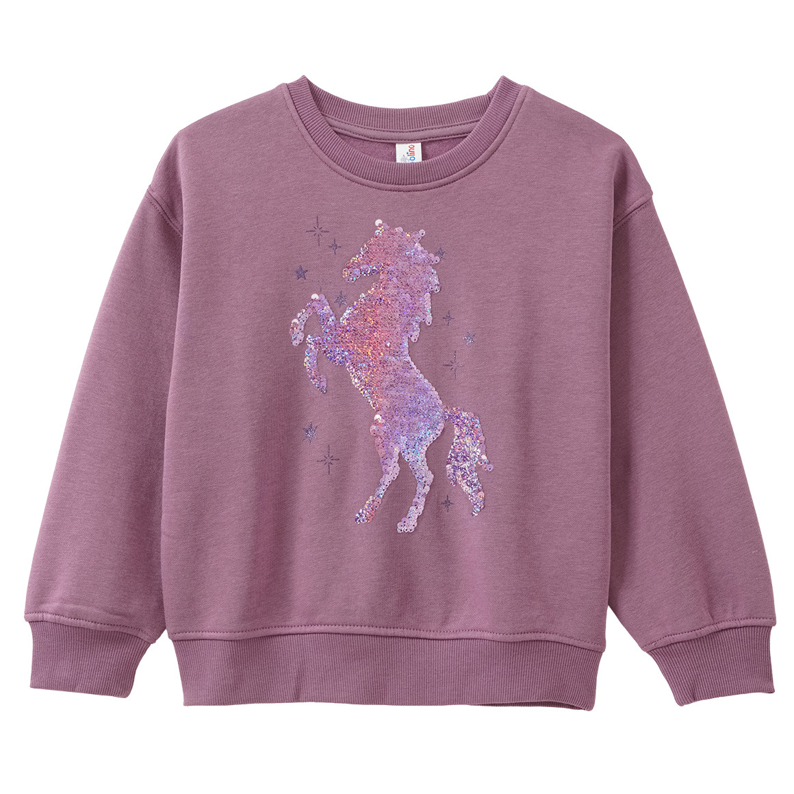 Mädchen Sweatshirt mit Wendepailletten