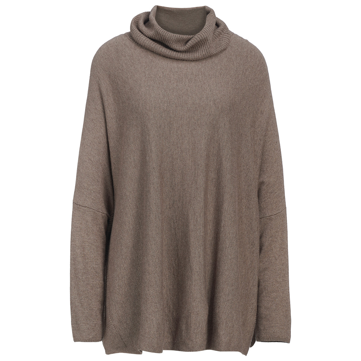 Damen Woll-Pullover mit Rollkragen