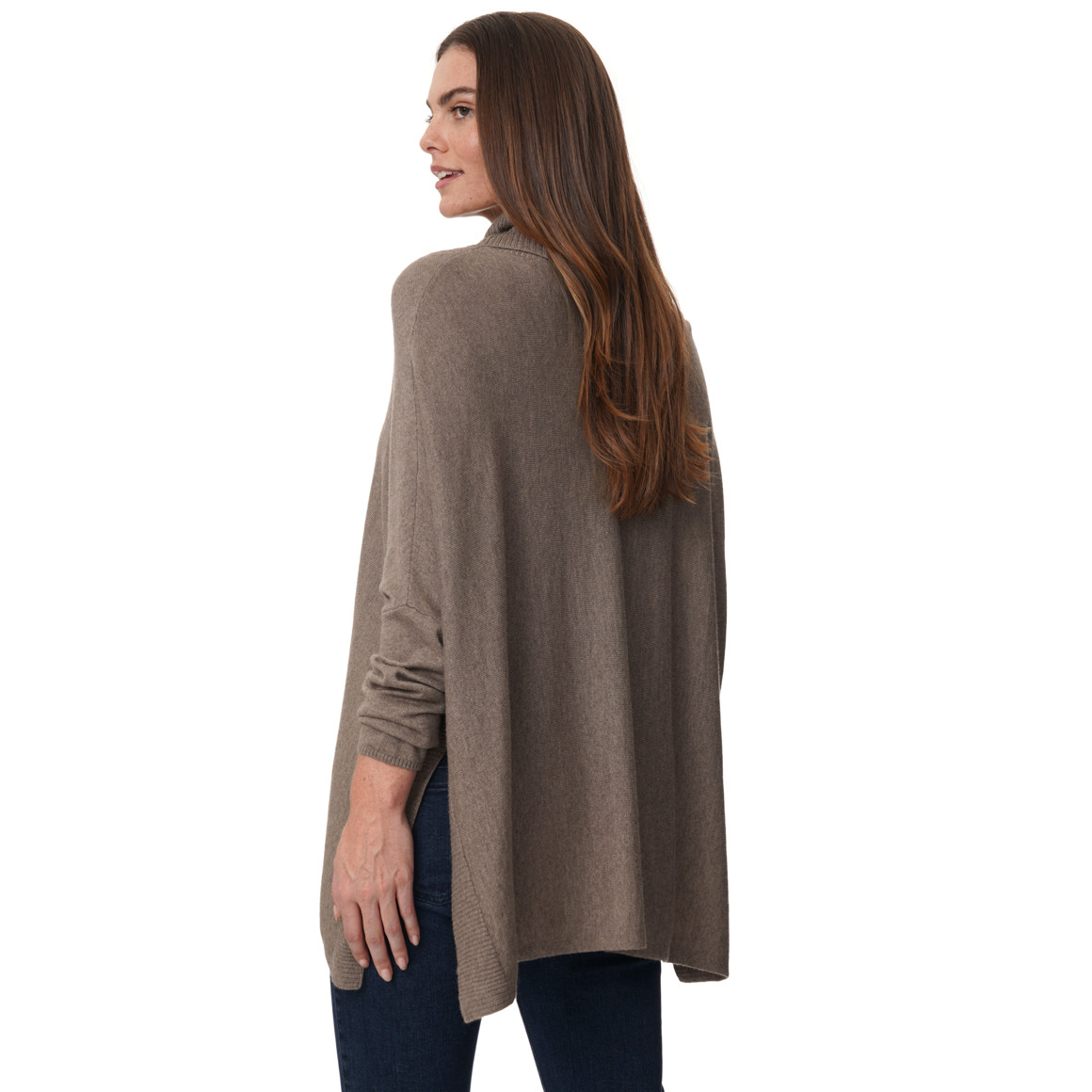 Damen Woll-Pullover mit Rollkragen