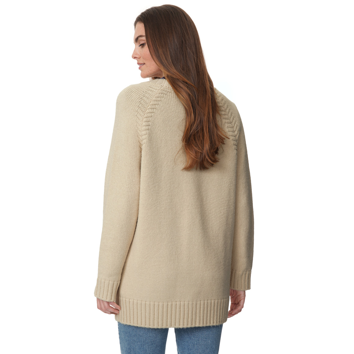 Damen Strickjacke mit 2 Taschen