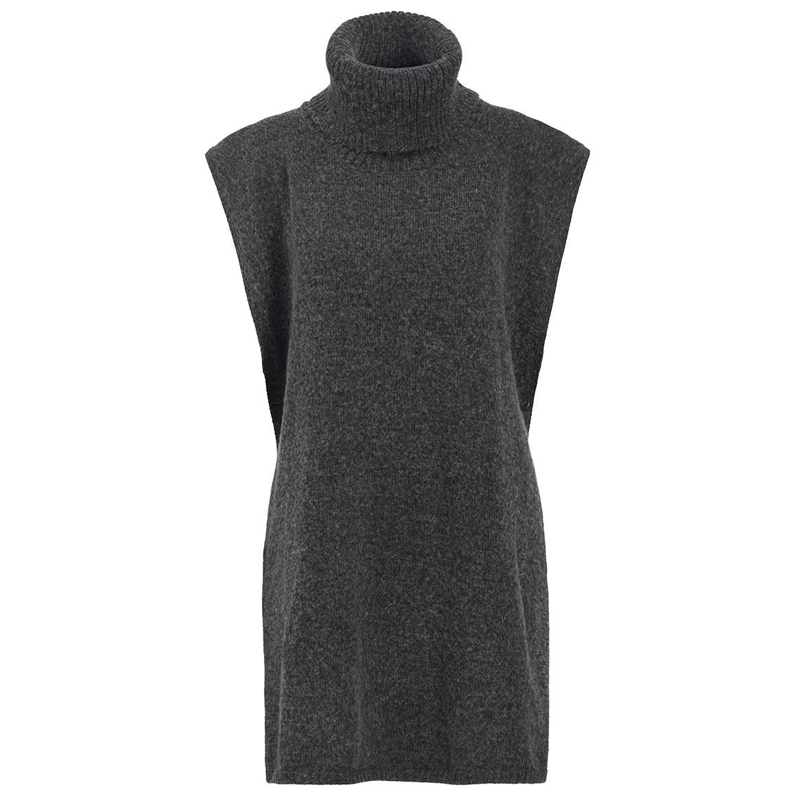 Damen Strickpullunder mit Rollkragen