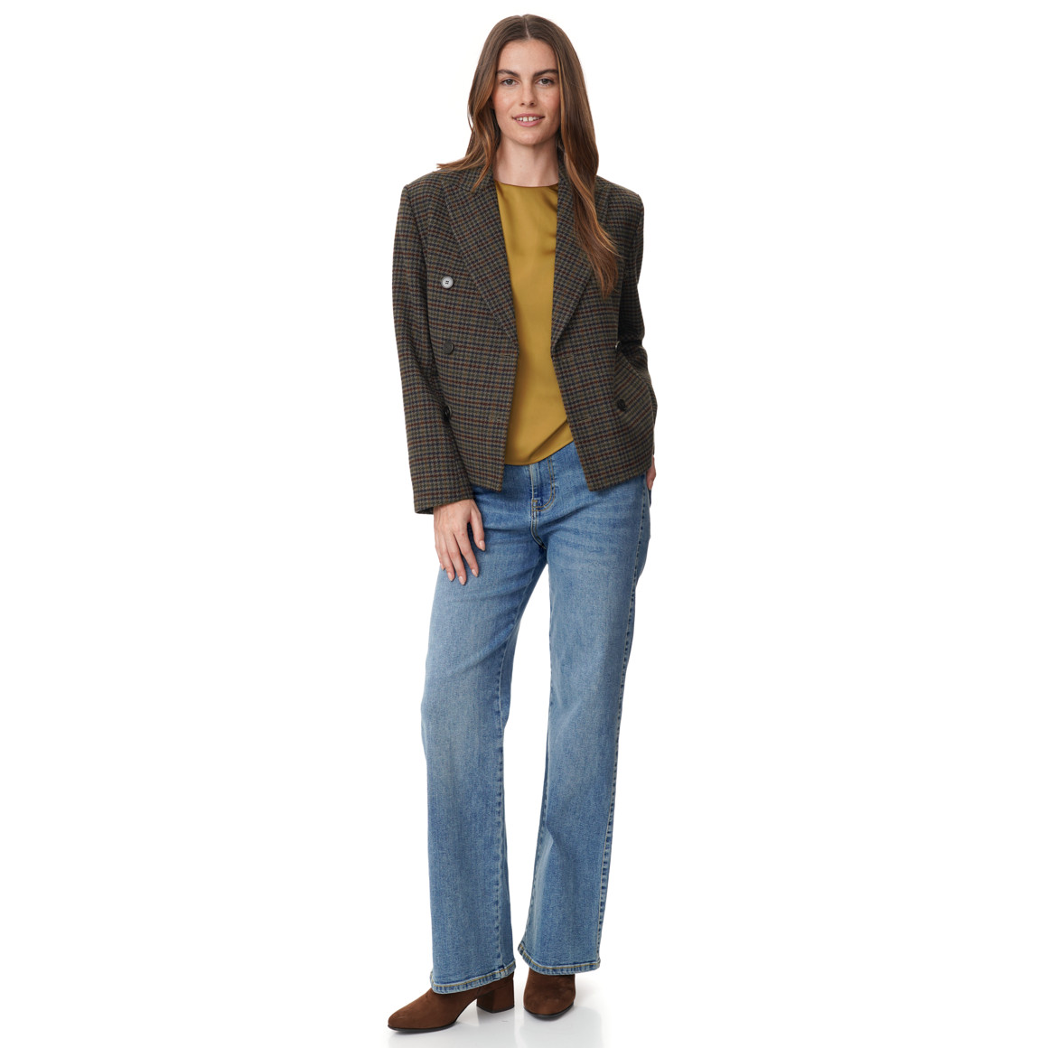 Damen Jacke mit Jacquard-Muster