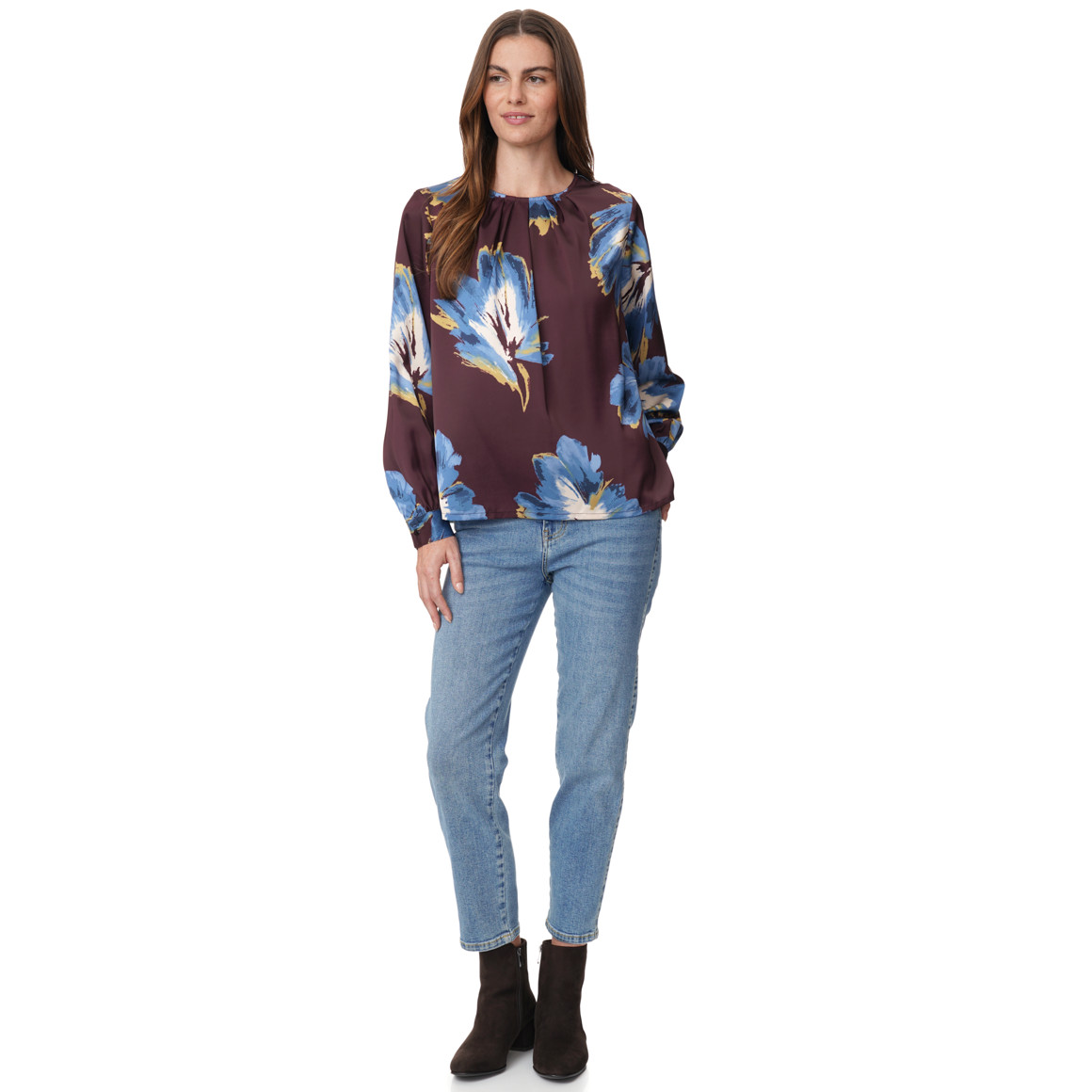 Damen Slim-Jeans im Five-Pocket-Style