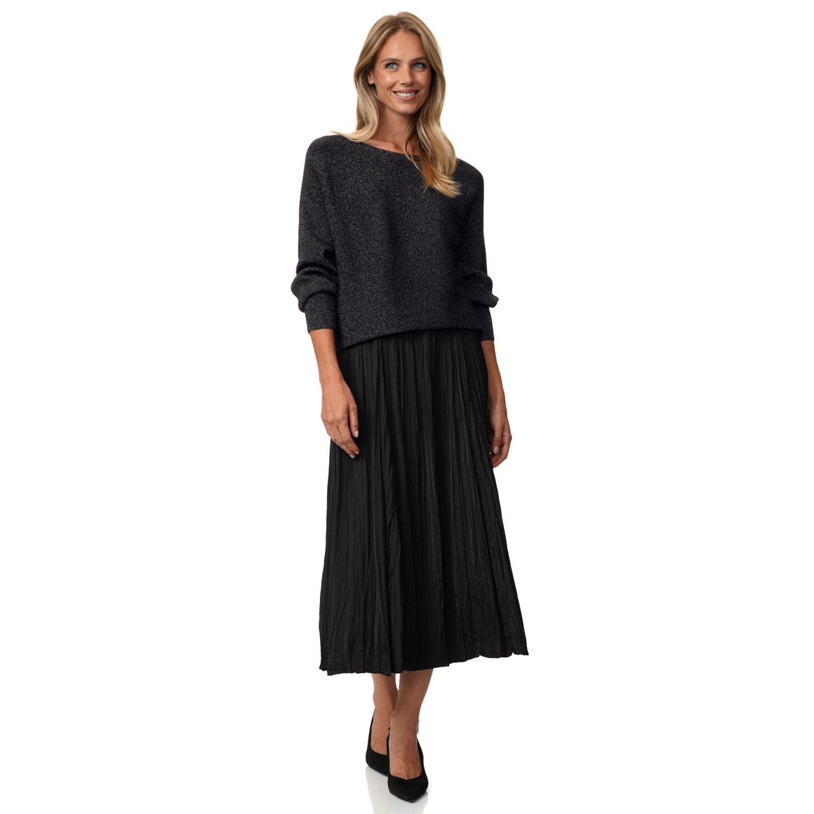 Damen Pullover mit Fledermausärmeln