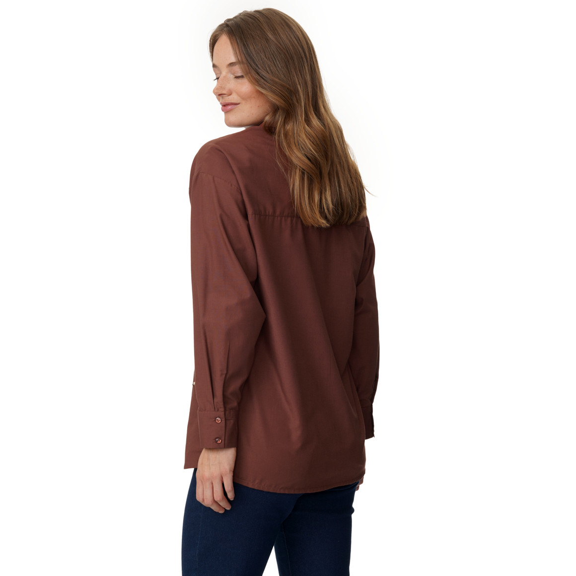Damesblouse met strass-steentjes
