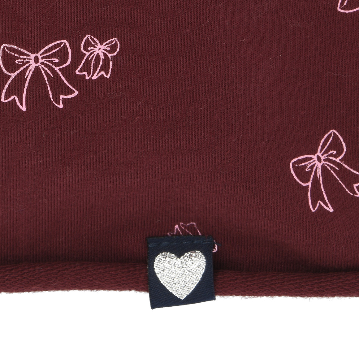 Mädchen Mütze mit Zierschleife