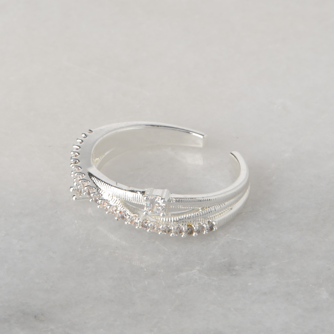  Damen Ring mehrreihig