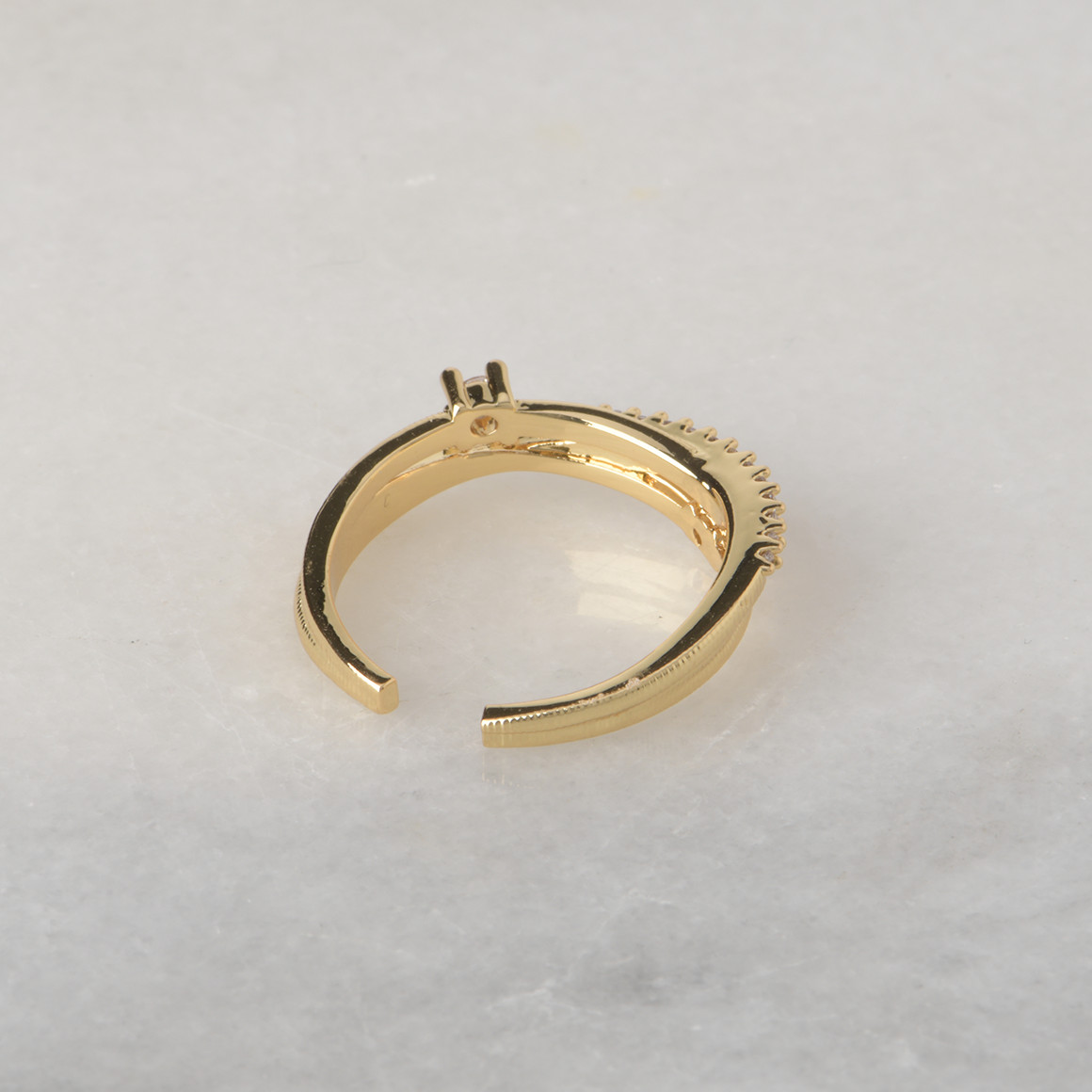 Damen Ring mehrreihig