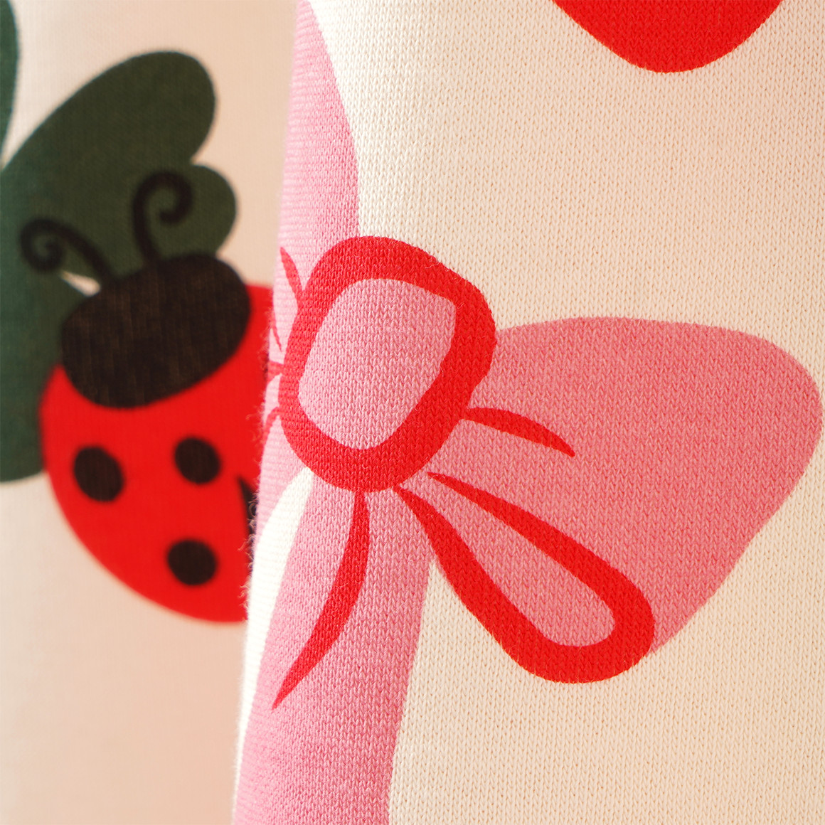 Mädchen Sweatkleid mit Applikationen