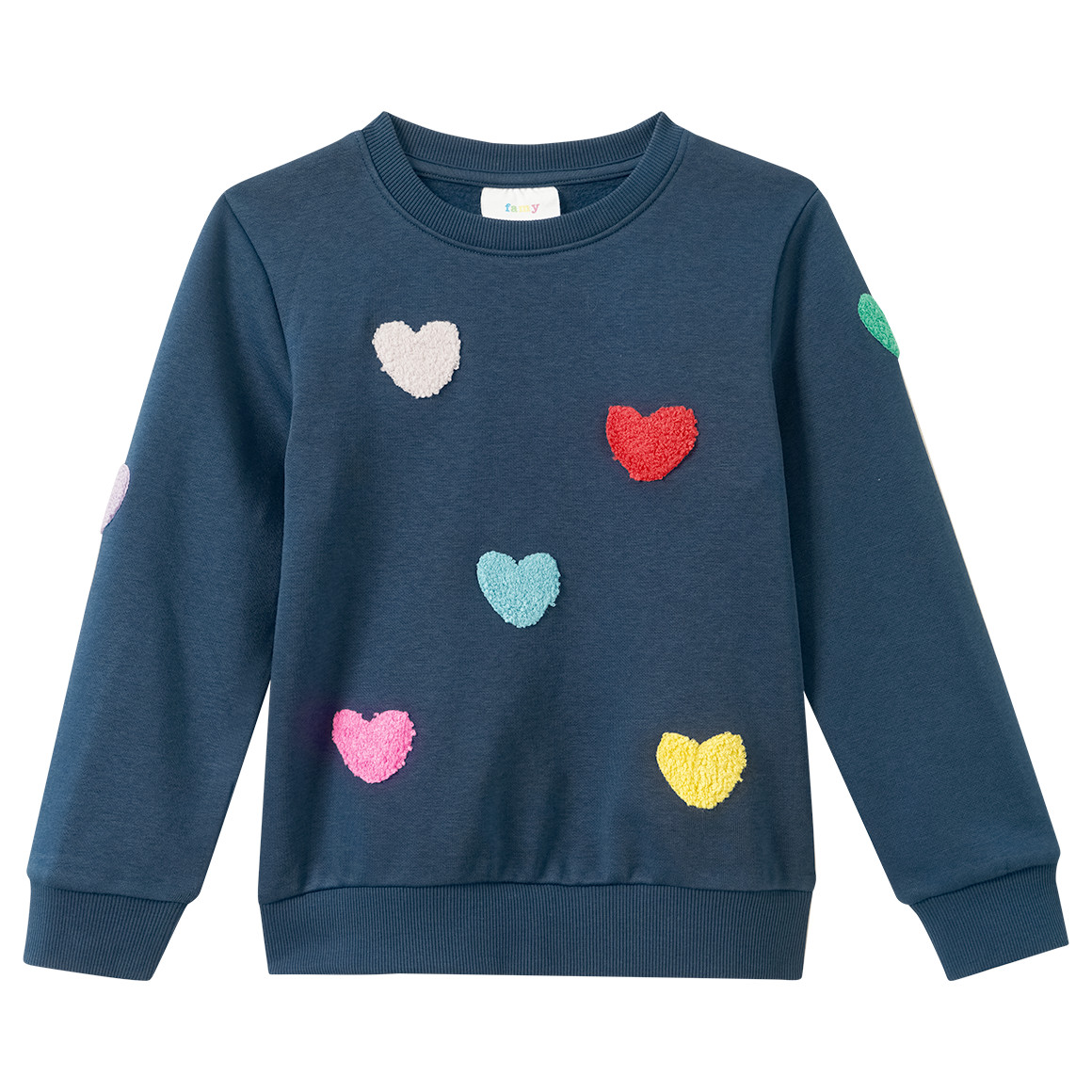 Mädchen Sweatshirt mit Applikationen