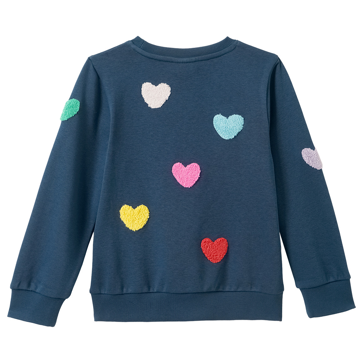 Mädchen Sweatshirt mit Applikationen
