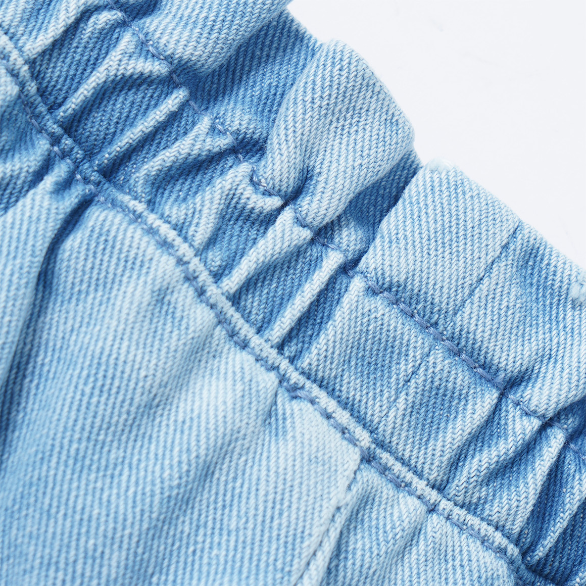 Mädchen Jeans mit Paperbag-Bund