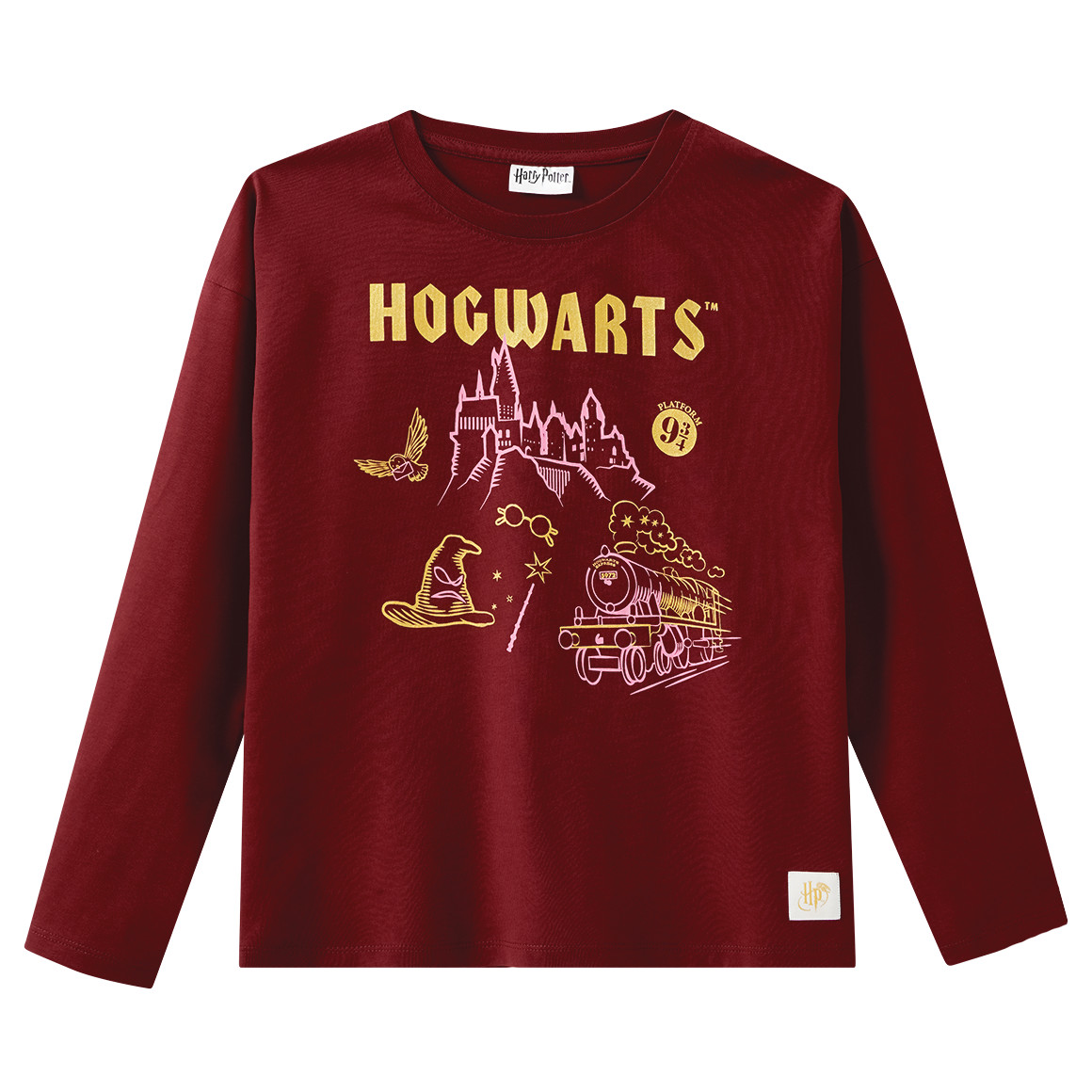 Harry Potter Langarmshirt mit Print