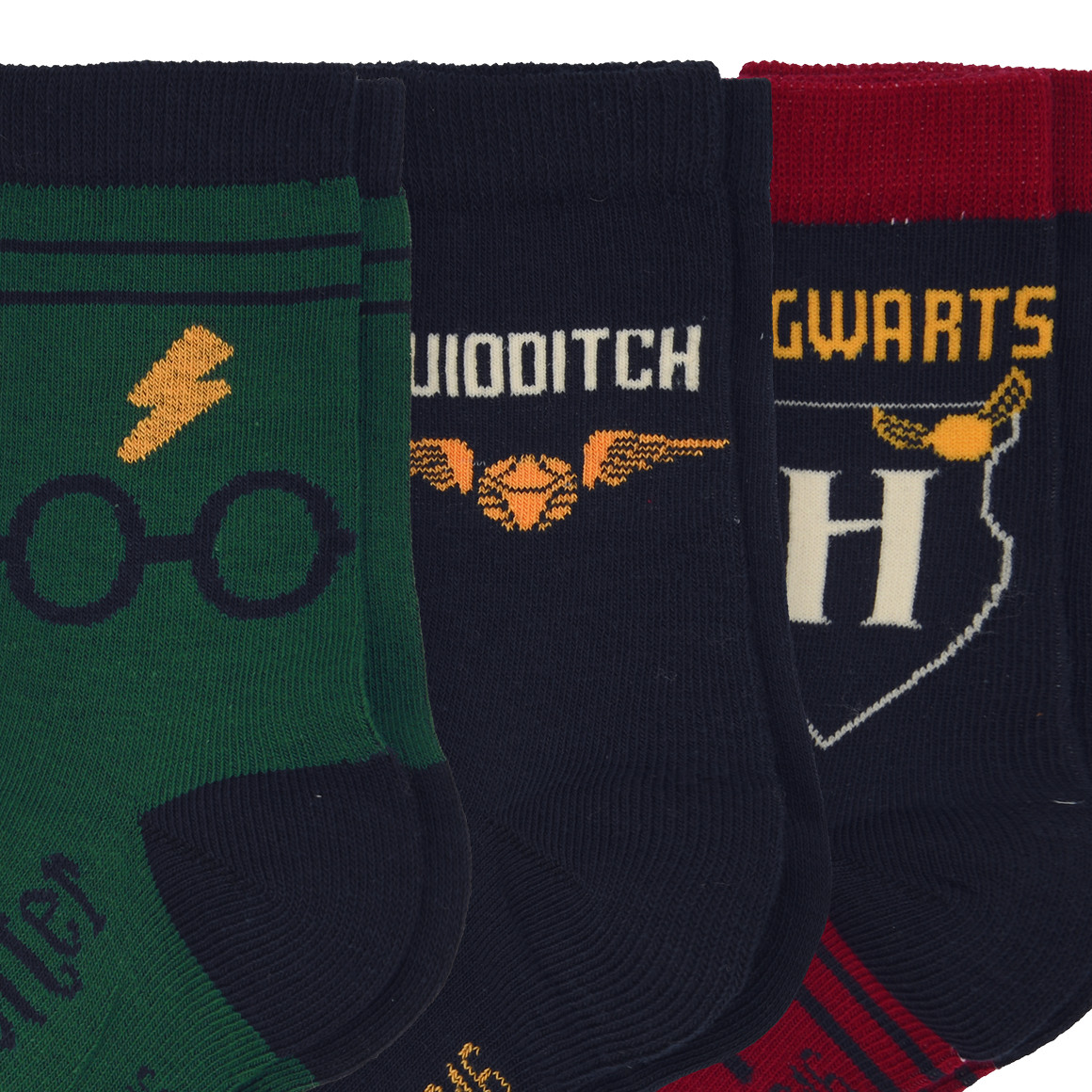3 Paar Harry Potter Socken im Set