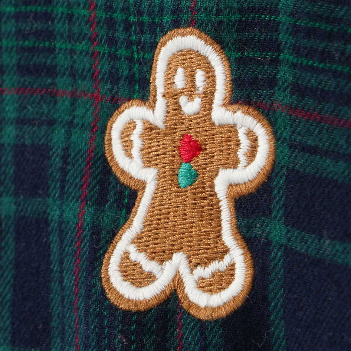 Jungen Weihnachtshemd mit Stickerei