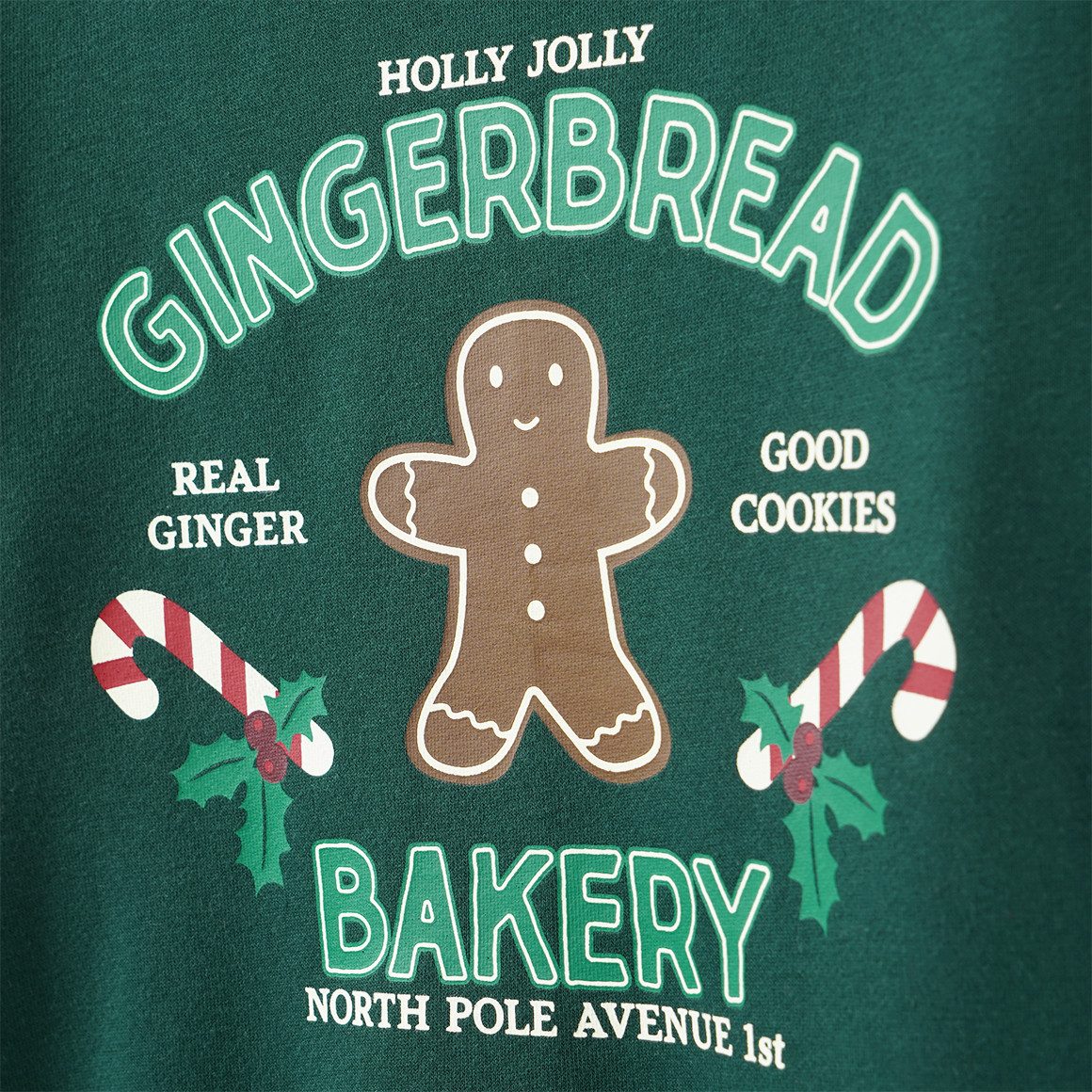 Jungen Weihnachtssweatshirt mit Print