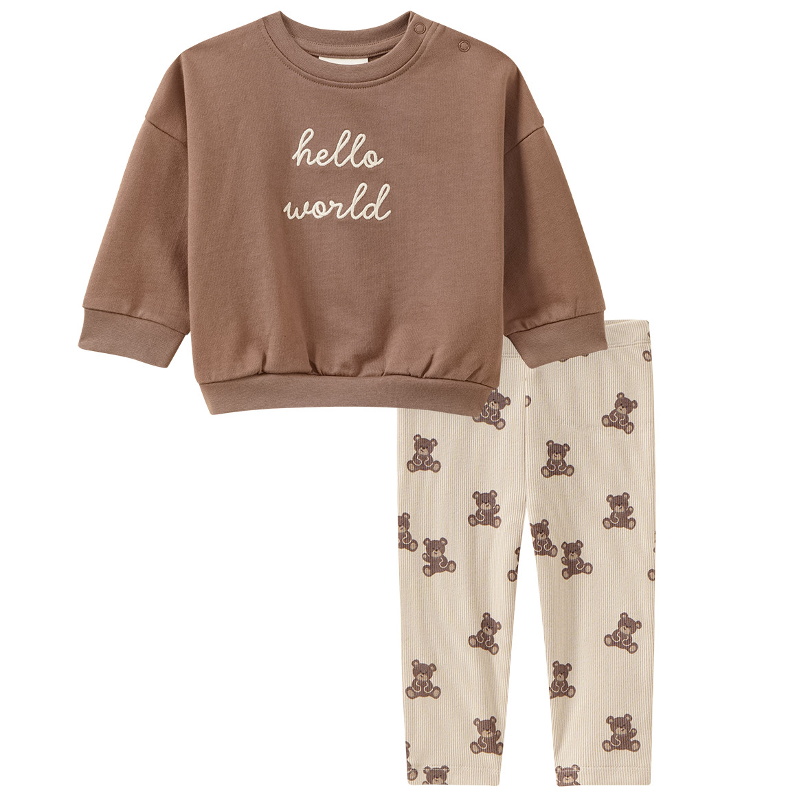 Newborn Set mit Sweatshirt und Hose Born 2027