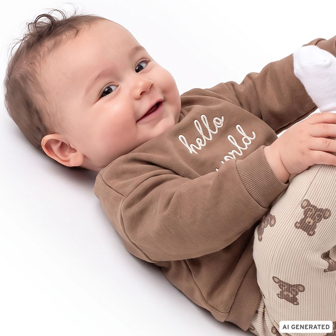 Newborn Set mit Sweatshirt und Hose Born 2027