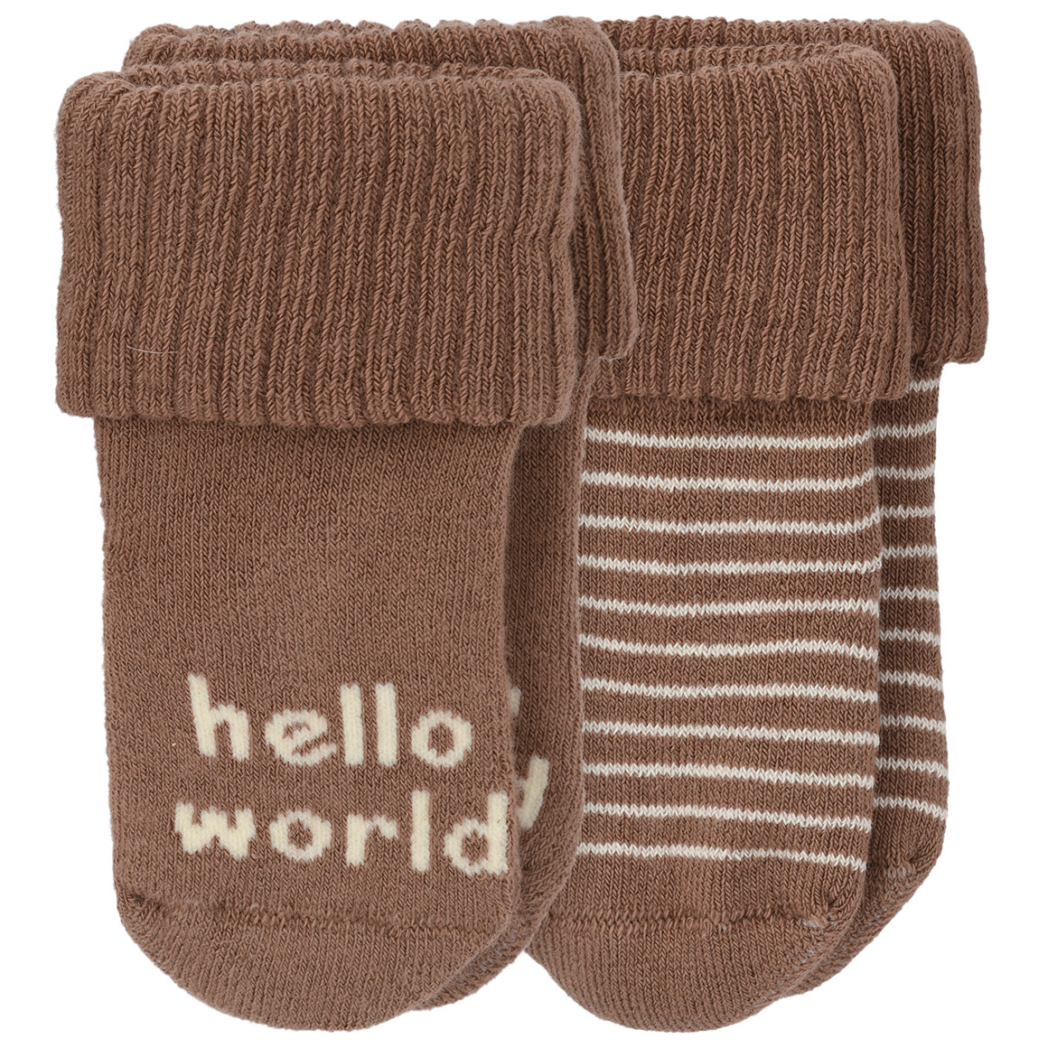 2 Paar Newborn Frottee-Socken Born 2027