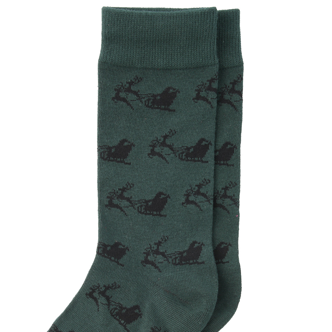 1 Paar Herren Weihnachtssocken mit Schlitten