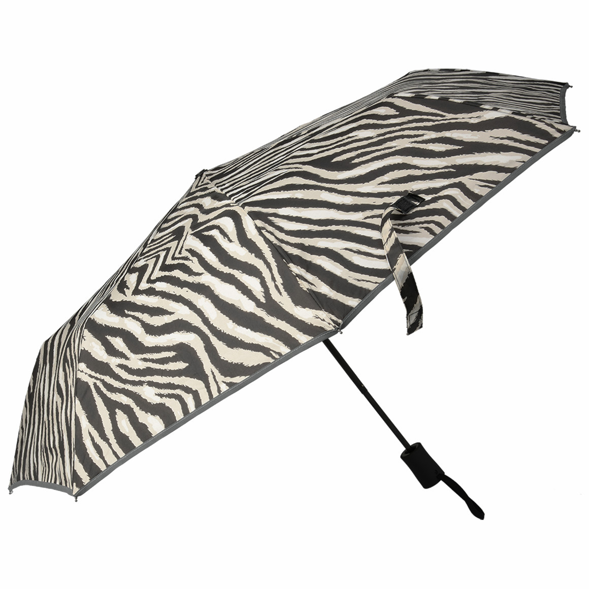 Regenschirm mit Zebra-Muster