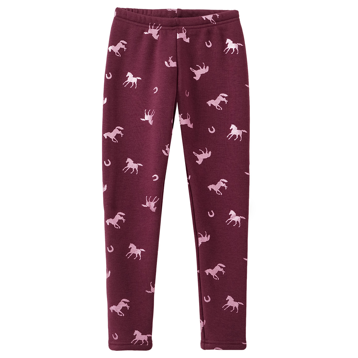 Mädchen Thermo-Leggings mit Pferde-Allover