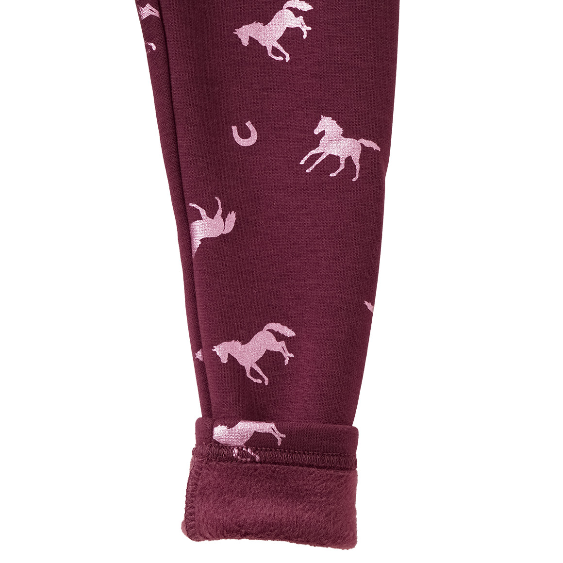 Mädchen Thermo-Leggings mit Pferde-Allover