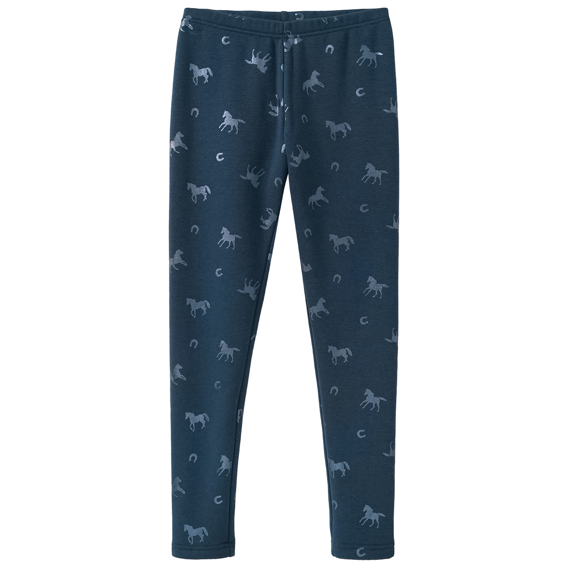 Mädchen Thermo-Leggings mit Pferde-Allover