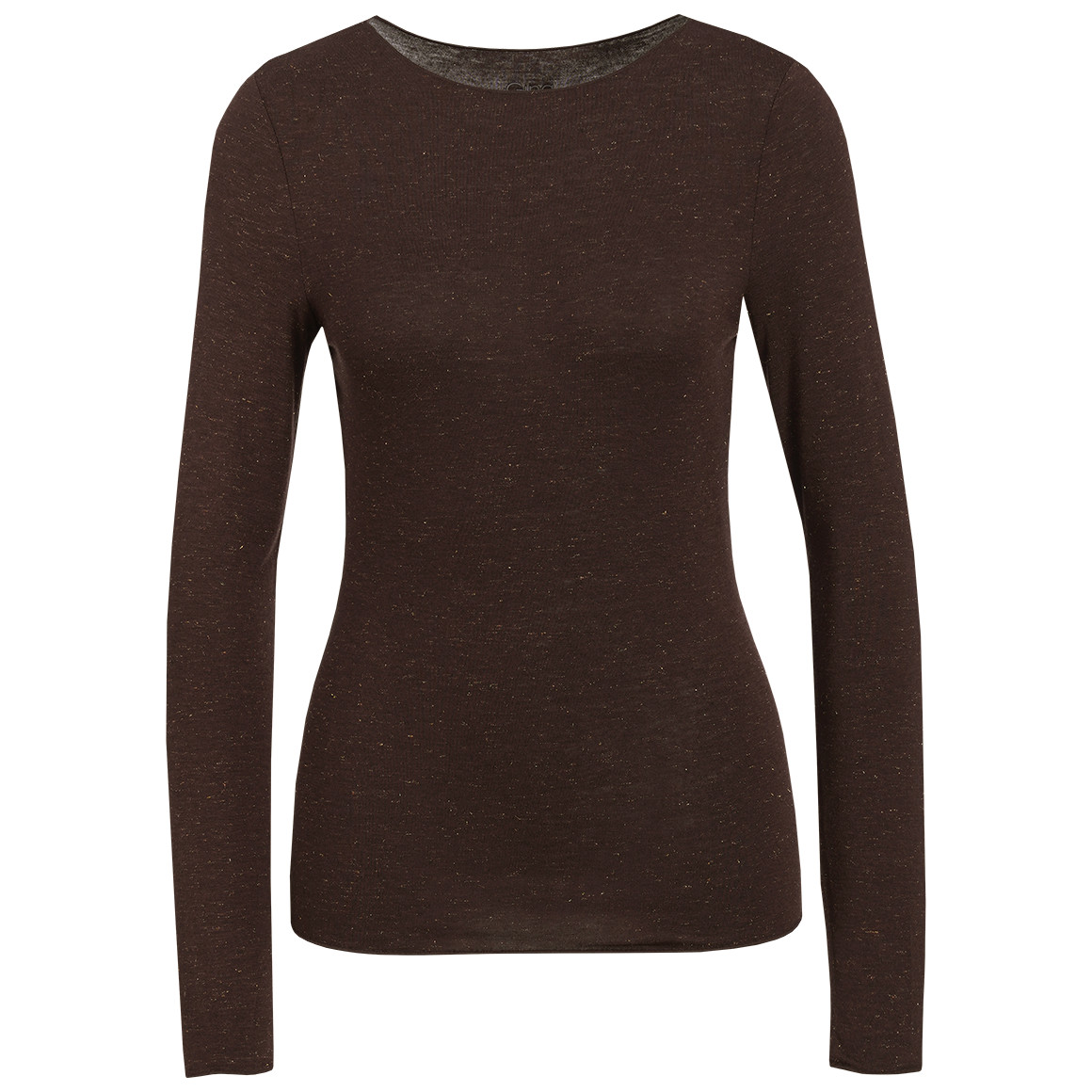 Damen Langarmshirt mit Effektgarn