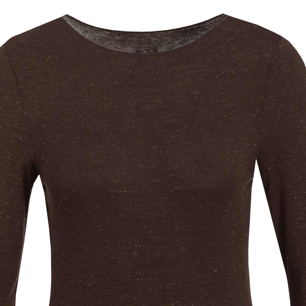 Damen Langarmshirt mit Effektgarn