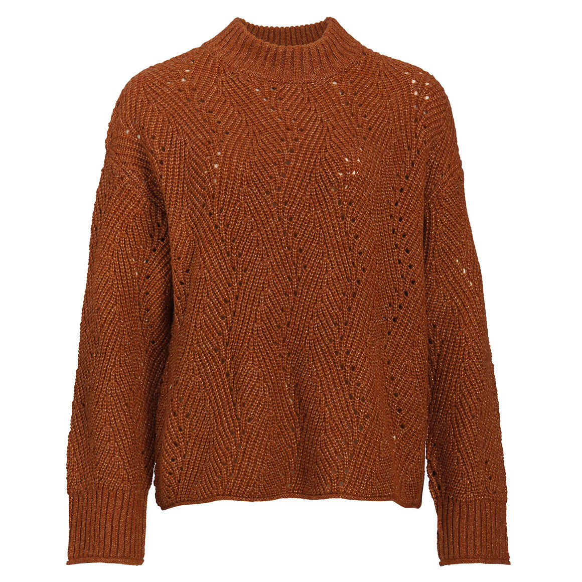Damen Strickpullover mit Effektgarn