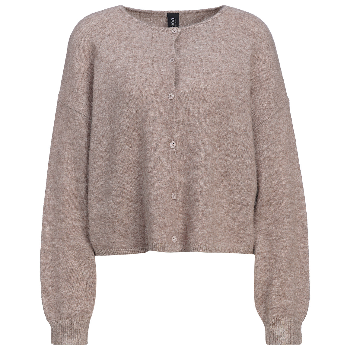 Damen Strickjacke mit Knopfleiste