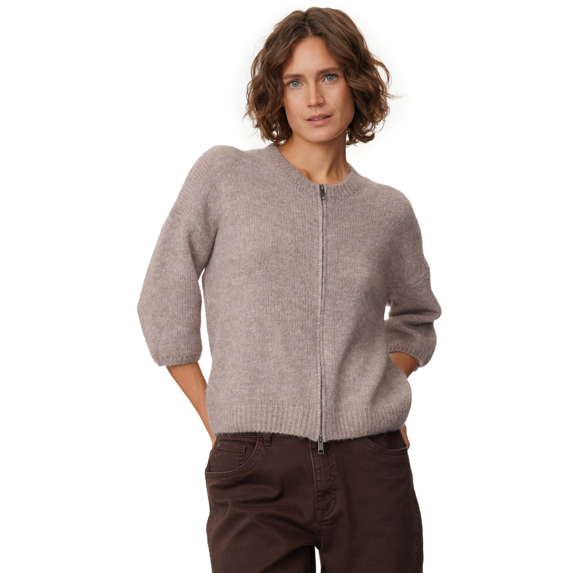 Damesvest met ritssluiting