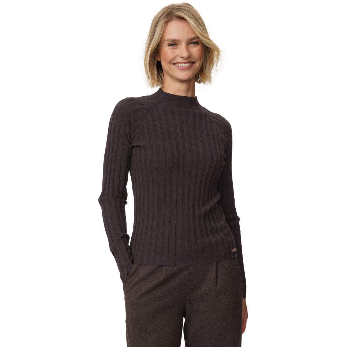 Damen Feinstrickshirt mit Turtleneck